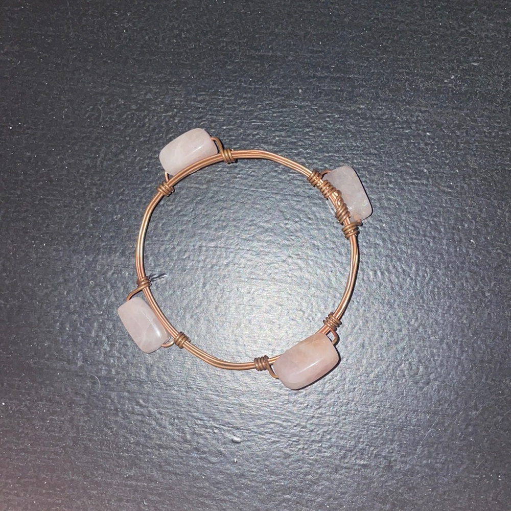 Homemade wire bracelet